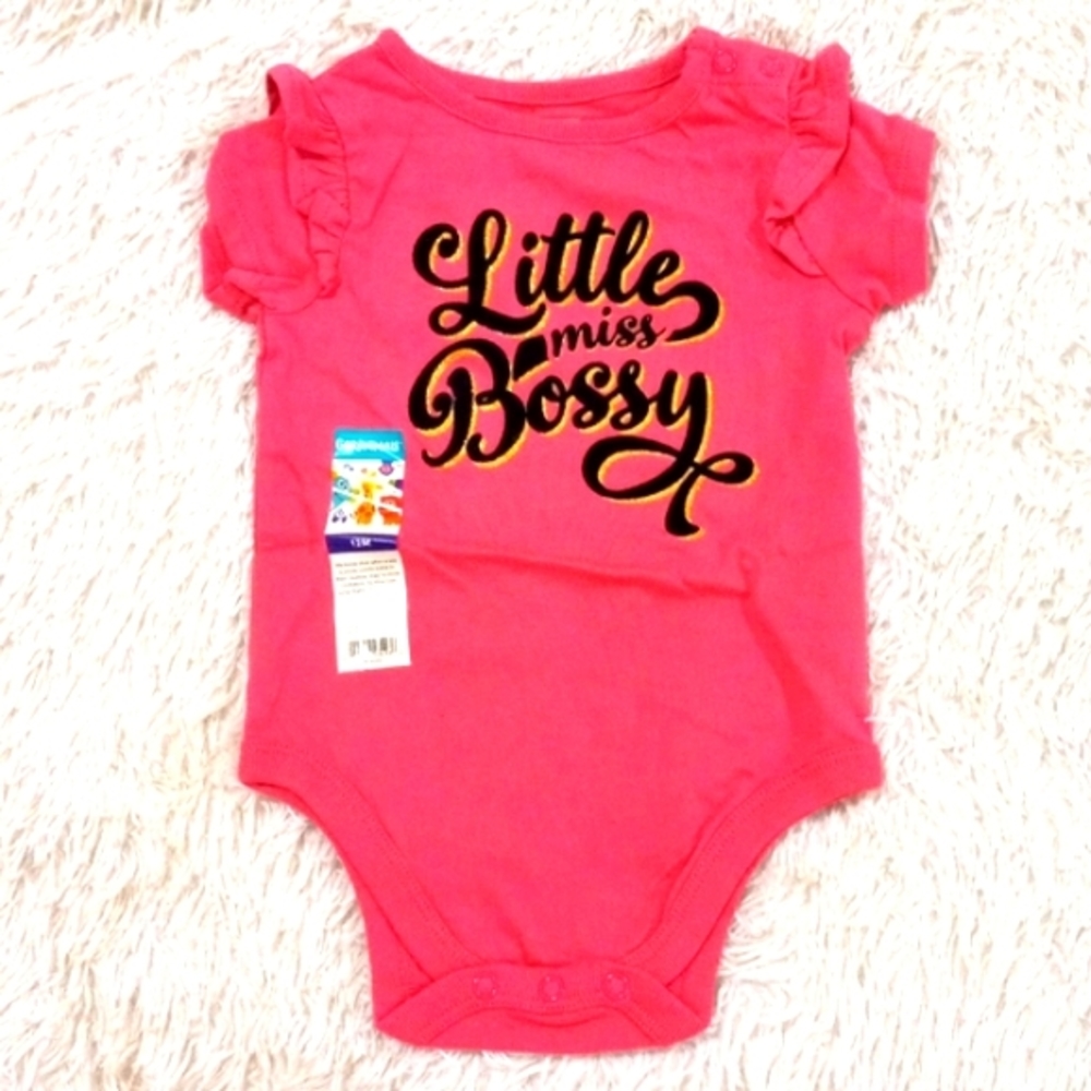 Garanimals infants 'Little miss Bossy' onesie.